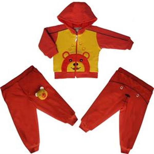 سوئیت شرت و شلوار آستردار دخترانه  کد G286